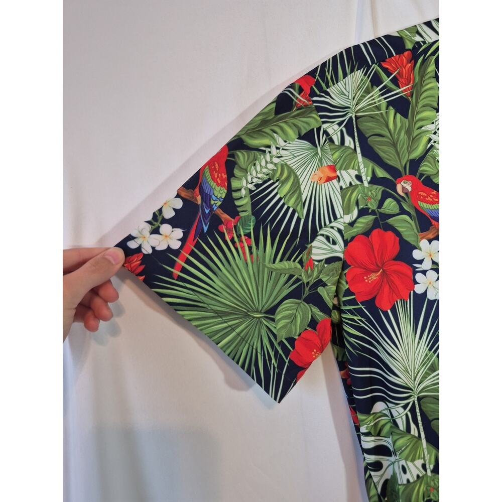 Romper Jack Men's Jungle Multicolor Print Romper Medium New - Picture 5 of 14